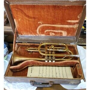 Vintage - The CLEVELAND Cornet made by H.N. White Co.